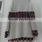 ladies' newest fashion sleeve round neck closure on the back special design fancy knitted pullover sweater
