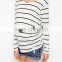 Maternity Pregnancy Woman Clothing With Long Sleeve Stripe Shirt