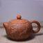 200ML Ceramic Tea Pot Half Gourd Tea Pot Handmade Tea Ware
