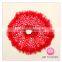 Red Polka Dotted Tutu Pettiskirt With Rosettes Wholesale