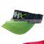 Promotional Sun visor wholesale visor with sliver thread embroidery