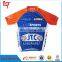 OEM fashionable custom subimation short sleeve cycling jersey/cycling jersey 2015 winter