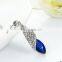 colorful reinstone crystal necklace Desert light necklace full crystal alloy necklace