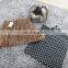 knitted mink fur tube cape for women