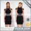 Names of ladies dresses women summer knee long  dresses Fashion navy color fit bodycon cocktail Party lady Dress