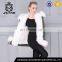 Wholesale good quality fur hooded jacket fashion fur trim coat sale