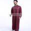 Wholesale in stock dubai jilbab Newest abaya for men maxi long sleeve muslim abaya in stock 2017