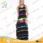 Top Quality Latest Design New Model Women Casual Dress with tie dye printing
