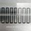 stainless steel metal speaker mesh with 3M adhesive