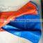 Waterproof Blue Orange Polyethylene Tarpaulin/PE Tarpaulin/Canvas/Sheet/Roll for Truck Cover