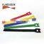 Reusable Injection hook and soft loop cloth Cinch Cable Tie Down Straps Set