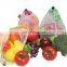 Reusable Mesh Produce Bags Eco-Friendly Washable See Through with Colorful Tare Weight Tags