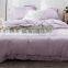 Amazon Hot Sales Home Luxury Bed Sheet Cotton/Microfiber Green Purple Bed Set