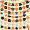 Customized ornaments--Halloween & Christmas felt witch, ghost banner