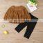 Girls Sets Long-Sleeve T Shirt and Pants Children's Clothing Wholesale
