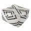 Home decorative products pieces whited tufted woven square ottoman cover moroccan ottoman pouf big size
