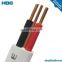 JIS Standard VCTF HVCTF 2X0.75mm2 2x1.25mm2 3x0.75mm2 3x1.25mm2 4x2mm2 PVC flexible cable