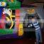 interesting black zombi paintball labyrinth inflatable haunted house halloween maze
