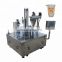 Fruit jam/syrup/sauce cup fill and seal machine
