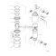FOMI Excavator Parts 569-52-41920 Bushing For HD465 HD605