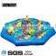 Outdoor Giants 3D Twister Interactive Inflatable Twister Mattress Mats Sports Games for Adults Kids