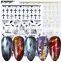 Halloween 3D nail art sticker self-adhesive nail decal stickers for UV poy gel polish in stock
