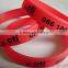 Wholesale corporate gifts colorful silicone wristband bracelet