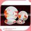 2016 30pcs porcelain dinner set tableware set with decal