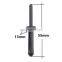 Europe Cars Use Black Plastic Fastener Blind Rivets Head Break Mandrel Blind Nail Rivets