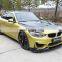 Carbon Fiber F8x M3 Car Front Bumper Lip for BMW F80 M3 F82 F83 M4 14-19 3PCS/SET