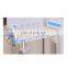 Aluminium Alloy Side ABS Manual Single Crank Hospital Bed with IV Pole
