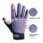 HANDLANDY Brown Pigskin Leather Vibration-Resistant Foam Padded Safety Mechanic Gloves Automotive Working Gloves For Men
