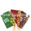 Digital printing matte finish foil lined one side open flat energy bar wrappers
