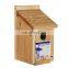 Wholesale China DIY Wooden Bird Cage Wood Bird House Craft Decoration