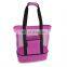 Wholesale Cheap 2 in 1 Mesh Outdoor Camping Beach Tote Bag Big Capacity Shopping bags With Detachable Beach Cooler Pocket