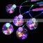 Fancy European New Color Warm White Battery Powered 3D Outdoor LED Christmas Lights