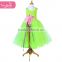 High quality and luxury green sequin dress for kids party