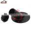 12cm Aluminum Billet Fuel Cell Cap 45 Degree Filler Neck , 12 Bolt Flange fuel filter neck