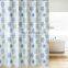 Christmas holiday pattern printed peva shower curtains