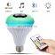 New12W E27 Bulbs Light Home Rgb Smart Led Music Bulb