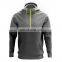 Custom hoodies men 100% Cotton pullover plain half zip hoodies