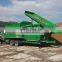 High capacity GTS 1540 mobile trommel screen compost rotary drum screen for sale