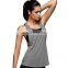 Latest Wholesale Quick Dry Women's Fitness Deep Cut Loose Vest Sports Gym Tank Top Factory made Cotton spandex best for gym