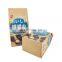 Recyclable  kraft  paper  bags chocolate  flat bottom  kraft paper packaging bags for snacks