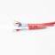 Security cable 4/6/8 core fire alarm cable with LSZH FR-PVC red jacket copper wire