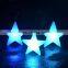 rechargeable Christmas light /Colorful LED Christmas Decorative atmosphere lamp Star shaped outdoor floor lamp  with Battery