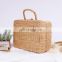 Vintage Wicker Basket Bag hyacinth handbag, Shopping Bag 100% woven Wholesale