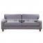 Living Room  Available Blue Sofa  Adjustable Backrest Three Seats Sofa