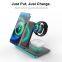 2023 latest model Fast 3 in 1 Wireless Charger Stand Dock Foldable Magnetic Quick 23W support OEM