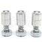Captive knurled screw 52 Series miniature fastening stainless steel